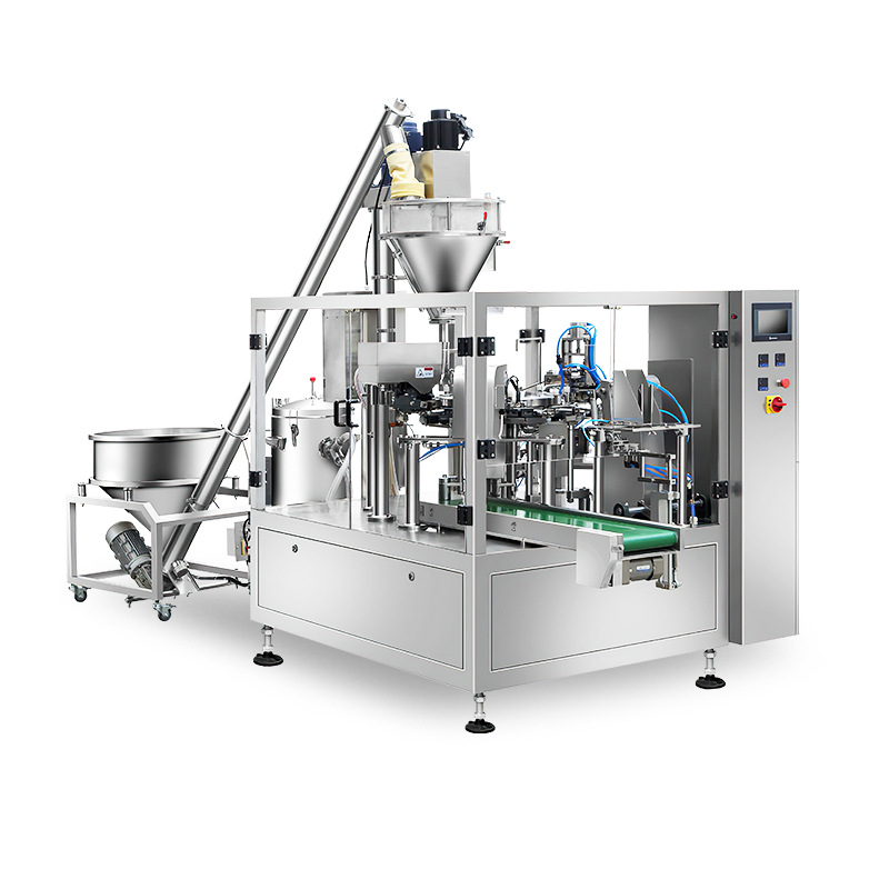 Bag-feeding automatic powder packaging machine - Bremetz (Shandong ...